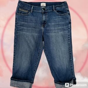 Capri Sz 8 Levi's 515 Jeans Cuffed